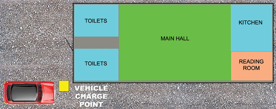 Bridge of Orchy Community Hall Layout